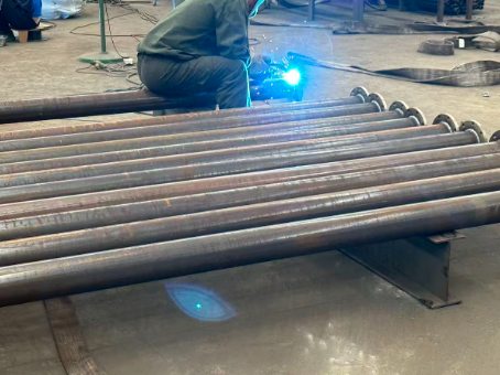 南阳20#无缝注浆管加工108*6钢花管棚管
